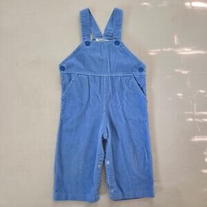 Vintage Blue Cord Overalls 12-18 months
